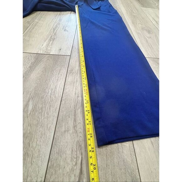 Liz Claiborne royal blue wide leg dress pants/casual pants size 2P - Picture 10 of 12